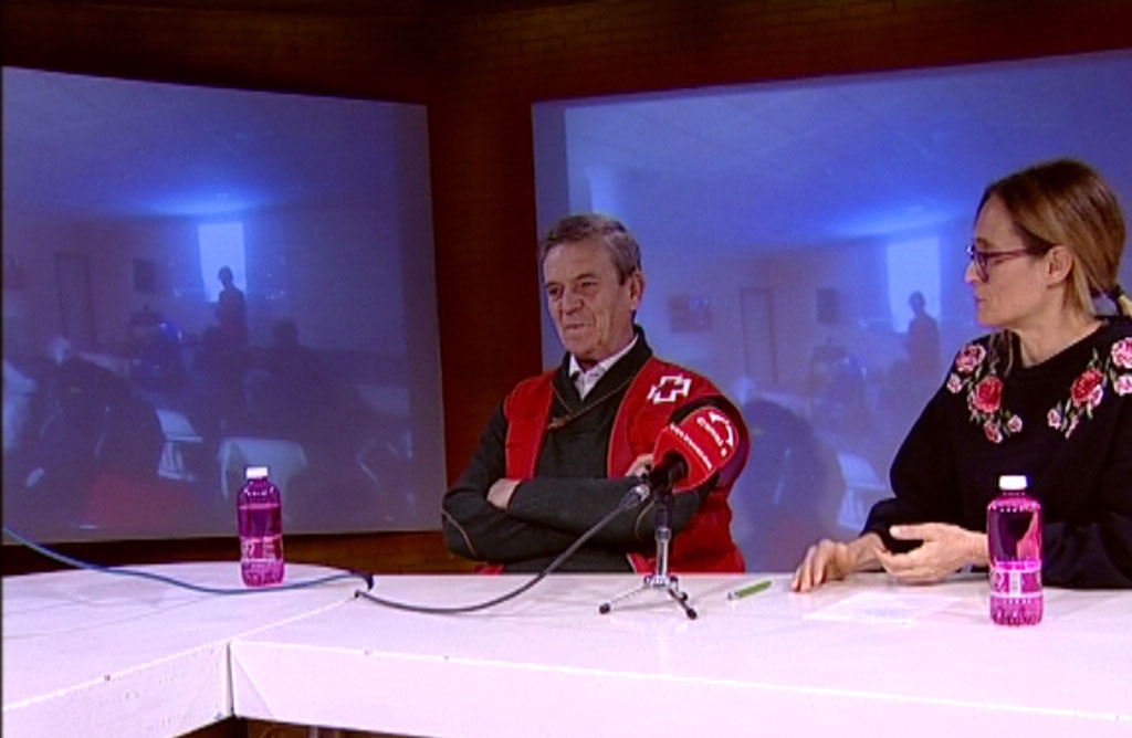 Entrevista a Antonio Rojas y Maria del Mar Rosa voluntarios de Cruz roja en Canal 6 Televisión